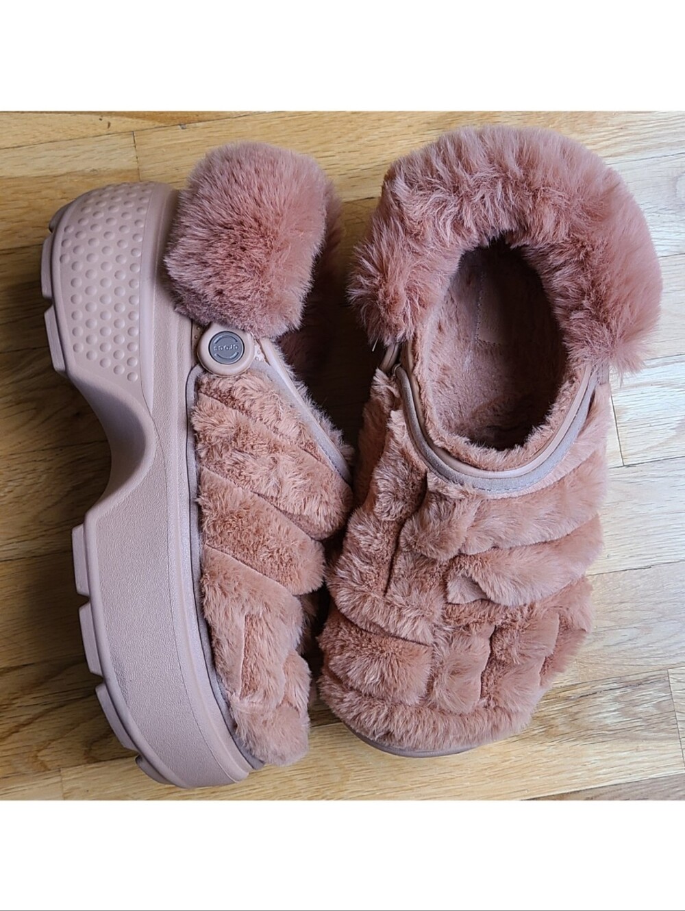 Crocs Unisex-Adult Stomp Quilted Clog Size Women 10/ Men 8 - Picture 2 of 16